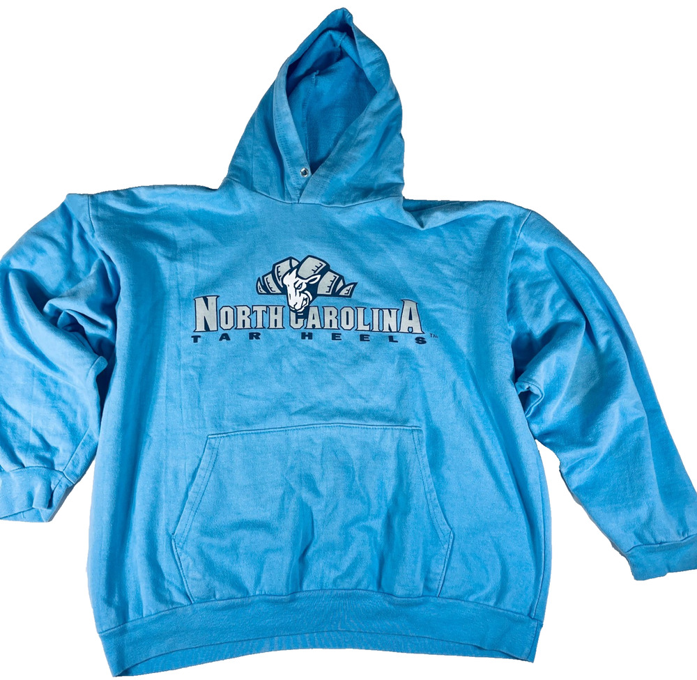 Vintage Big Ball Sports North Carolina Tar Heels Hoodie L